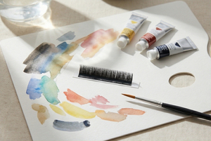 ขนตาปลอมแบบแบน Lashya สำหรับต่อขนตาแบบมืออาชีพ ให้ลุคธรรมชาติ น้ำหนักเบา และขนตาแบบเส้นต่อเส้นเนื้อแมตต์นุ่ม - Product Image 2