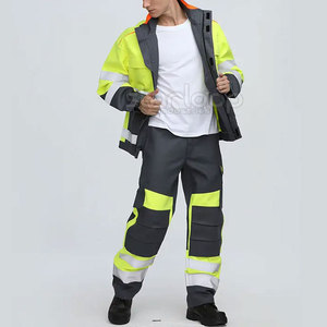 Nuevo uniforme de trabajo personalizado de alta visibilidad, uniforme de seguridad reflectante para el trabajo. - Product Image 5