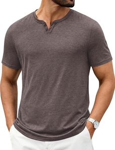 Premium Men's Slim <b>Fit</b> <b>V</b>-Neck Knitted Spandex/Cotton T-Shirt Lightweight Comfortable Short Sleeve Front Custom Logo Digital - Product Image 1
