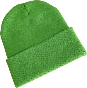 Bonnet unisexe style pêcheur en tricot court, couleur unie, chaud et extensible, pour homme et femme - Product Image 6