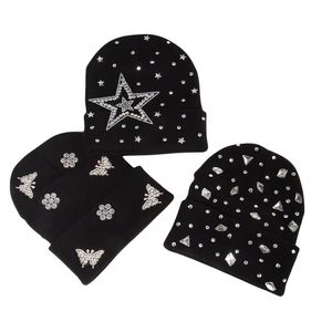 Gorros de Punto Personalizados al por Mayor, con Pedrería, Estampado Gráfico, Sublimación, Bordado, Acrílico, Gorro de Invierno, Fábrica OEM ODM - Product Image 1