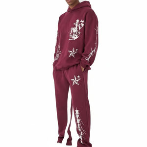 ชุดวอร์มพิมพ์ลายพัฟฟ์น้ำหนักเบาสำหรับผู้ชายรุ่นใหม่ สุดฮิต ขายดี ทันสมัย พร้อมปรับแต่งได้เต็มที่ ปี 2025 - Product Image 1