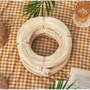 Núcleo de ratán natural Rango de tamaño de 1-10mm Plano Delgado 1,5mm para exportar a productos de muebles de Vietnam - Product Image 1