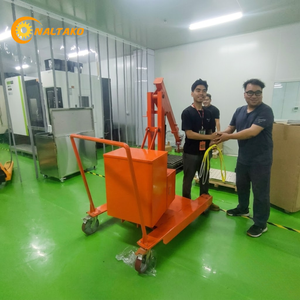 1500kg Capacity Industrial Mini Hydraulic Crane 3.8m Max Lift 3.75 t.m Moment 360 Rotation Naltako Floor Crane - Product Image 5