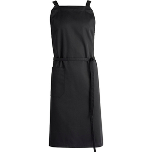 ผ้ากันเปื้อนแบบไขว้หลังพิมพ์โลโก้ตามสั่ง ผ้าคอตตอนโพลีเอสเตอร์คุณภาพดี ทนทาน มีกระเป๋า เหมาะสำหรับงานครัว ใช้ได้ทั้งชายและหญิง - Product Image 2