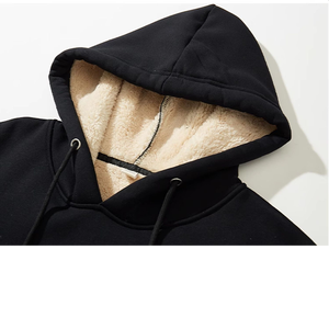 Sudadera con capucha y pantalones de chándal de algodón grueso, más económicos que los similares, tasa de recompra del 50%, la mejor sudadera extragrande para hombre y mujer - Product Image 1