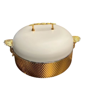 Plat à gratin antique en métal, fait main en Inde, ustensile de cuisine design en métal pour servir des aliments chauds, nouveaux récipients décoratifs pour plats chauds - Product Image 5