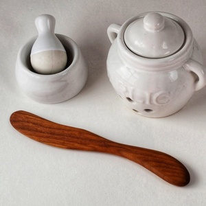 Acacia Wood Non Stick <b>Safe</b> Spatula Handmade Kitchen <b>Tool</b> for Cooking Durable Wooden Turner Factory Price B2B - Product Image 1