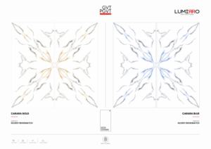 Carreaux de porcelaine de luxe effet marbre brillant, format 60x120cm (600x1200mm, 24x48 pouces), dalles de qualité supérieure pour murs et sols intérieurs - Product Image 5