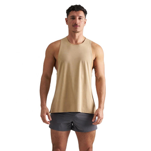 Débardeur de fitness pour hommes, séchage rapide, respirant, sans manches, vêtement de sport de haute qualité, vente en gros - Product Image 3