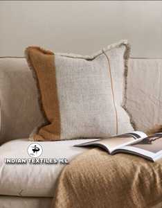 Wool Boho Cushion Cover Hot Selling Unique Handwoven Decorative <b>Throw</b> <b>Pillow</b> Custom Design Vintage Pattern From ITHL - Product Image 1