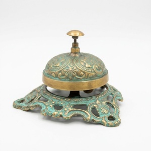 Gold Finish Durable Metal Service <b>Call</b> <b>Bell</b> for Customer Reception Classroom Pet Training and Retail Checkout Buzzer - Product Image 5