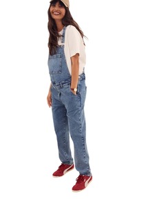Salopette en jean pour femme, décontractée, bretelles réglables, douce, confortable, tendance, streetwear quotidien - Product Image 2