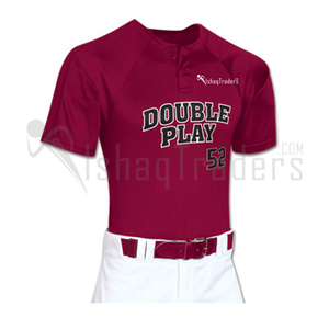 Maillot de baseball personnalisé vert unisexe 100% polyester respirant pour adulte, impression par sublimation - Product Image 4