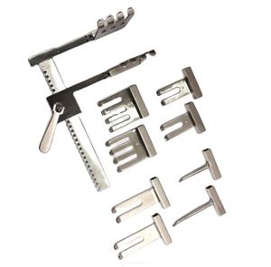 ชุดเครื่องมือผ่าตัดกระดูกสันหลัง Ralph Orthopedic Manual Stainless Steel Retractor Set 10 ใบมีด ทนทาน ได้รับการรับรองมาตรฐาน CE รับประกัน 2 ปี - Product Image 2