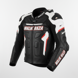 Chaqueta de Cuero Personalizada para Motociclistas con Logotipo |   MALIK RAZA Ropa de Marca Privada con MOQ Bajo |   Equipo de Carreras de Motos de Calidad de Exportación - Product Image 6