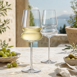 Verres à vin en borosilicate faits à la main de 450 ml, sans plomb, transparents, à pied, pour vin rouge et blanc, réutilisables, vente en gros - Product Image 6