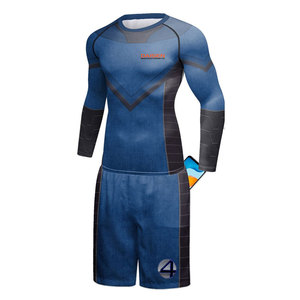 Conjunto de entrenamiento MMA cómodo y transpirable para hombres, ropa de artes marciales sostenible, conjunto de entrenamiento para hombres - Product Image 1