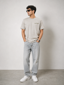 Camiseta Casual Premium de Algodón Tejido de 290 GSM, Gruesa, Transpirable, Antiarrugas, con Estampado Personalizado Delantero y Trasero - Product Image 3