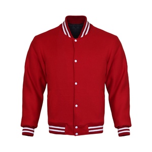 Veste universitaire pour homme avec logo brodé personnalisé, en coton molletonné, style universitaire, dernières tendances, vestes de collège - Product Image 4