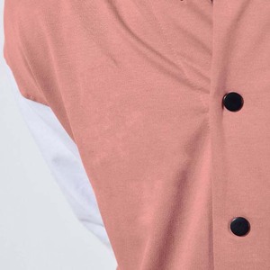 Stonefield Manufacturing Unisex Hooded Varsity <b>Jacket</b> 100% Wool <b>Waterproof</b> Windproof Breathable Color Block Graphic Print - Product Image 4