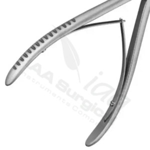 Instruments chirurgicaux IAA : Instruments chirurgicaux professionnels manuels de haute qualité en acier inoxydable, 8 pièces, dont des Rongeurs et des Pinces. - Product Image 6