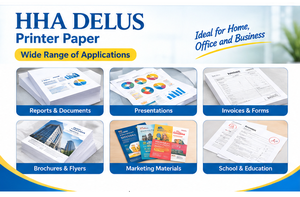 HONGHA Delus <b>Printer</b> <b>Paper</b> A4 70 Size : 210x297 mm Whiteness: 95% 70 gsm - Product Image 4