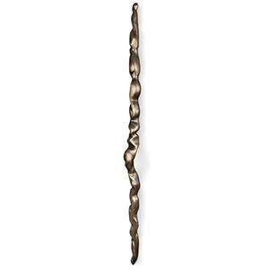 Traditional Brass Wavy Cabinet <b>Handle</b> Bar Durable Furniture Hardware Drawer <b>Pull</b> - Product Image 1