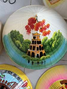 Bamboo Palm Leaf Conical Hat Made with Eco Friendly Materials for Traditional Wear and Export Supply Chains - Product Image 6