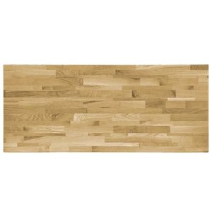 Tavolino da tavolo in legno massello di rovere 0.9 rettangolare \ "39.4 \" x23.6 \ "tavolino - Product Image 3
