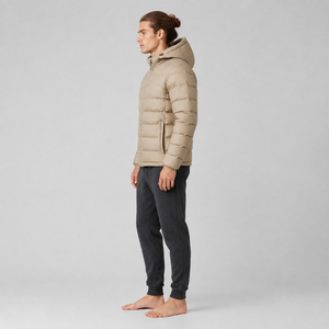 Breathable <b>Padded</b> High Street Front Wholesale Premium Quality Canvas Winter <b>Jacket</b> Men Casual Puffer Coat <b>Waterproof</b> Windproof - Product Image 3