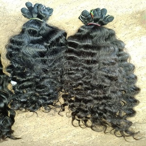 ผมแท้แบบอินเดีย Remy  แบบมัดเป็นช่อ  ลอนบอดี้เวฟ  ถักด้วยเครื่องจักรแบบดับเบิ้ลเวฟท์  ผมเวอร์จิ้น สำหรับต่อผมแบบวีฟ - Product Image 3