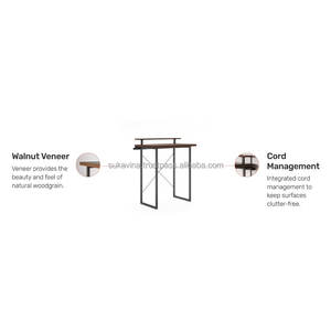 Escritorio de pie moderno duradero con base de metal de diseño de acero para muebles de interior Hecho en Vietnam ODM/OEM - Product Image 2