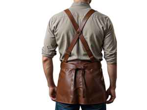 Tablier de protection en cuir premium pour four à pizza, résistant à la chaleur et aux odeurs, robuste et décontracté, idéal pour la cuisson au feu de bois, qualité professionnelle - Product Image 2