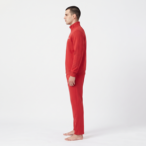 Ensemble de survêtement décontracté 2 pièces pour homme, de qualité supérieure, avec fermeture éclair intégrale, idéal pour le fitness et le jogging, personnalisable en gros - Product Image 6