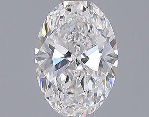Diamante CVD de 1.04 quilates, corte brillante ovalado, color blanco D, claridad VVS1, corte excelente, para la elaboración de joyas. - Product Image 5
