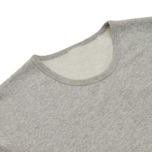 Sudadera de Cuello Redondo Gris para Hombre, Corte Regular, Tejida, 100% Algodón, Estampada, Informal, para Invierno - Product Image 4