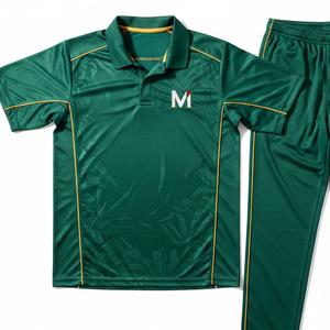 Lightweight Sublimated Cricket Kit Custom Team Clothing Set Durable Quick Dry Cricket Uniforms For International Matches - Product Image 3