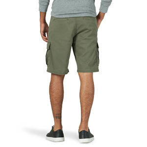 Solid Color Breathable Cotton Comfortable Multi-Pocket High Waist Men's Casual Summer Cargo Shorts - Product Image 4
