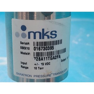 MKS 728A11TGA2FA เครื่องวัดความดันแบบคาปาซิทีฟที่ใช้ความร้อน ใช้งานได้ทันที เป็นอะไหล่อุปกรณ์เซมิคอนดักเตอร์รุ่นเก่า - Product Image 2
