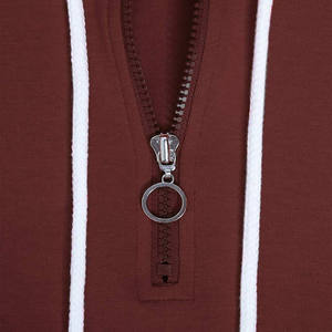 Sudadera con capucha y cremallera completa para mujer, estilo boxy, de marca privada, suministro de ropa urbana para marcas de ropa estadounidenses, venta al por mayor de fábrica. - Product Image 5
