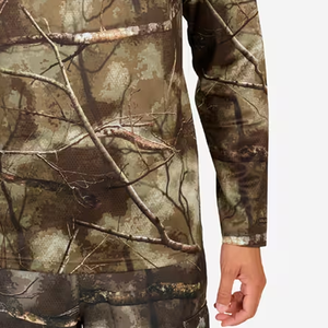 เสื้อยืดล่าสัตว์แบบนิ่มน้ำหนักเบาพิมพ์ลายกวาง สำหรับกีฬากลางแจ้งและสวมใส่ลำลอง เทคโนโลยีวัสดุ Bayer - Product Image 6