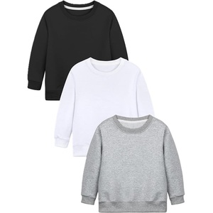 เสื้อสเวตเชิ้ตคอกลมทรงทันสมัยและพอดีตัว สีพื้น สำหรับผู้ชาย ทรงปกติ ผ้าถัก ส่งออกจากบังกลาเทศ - Product Image 6