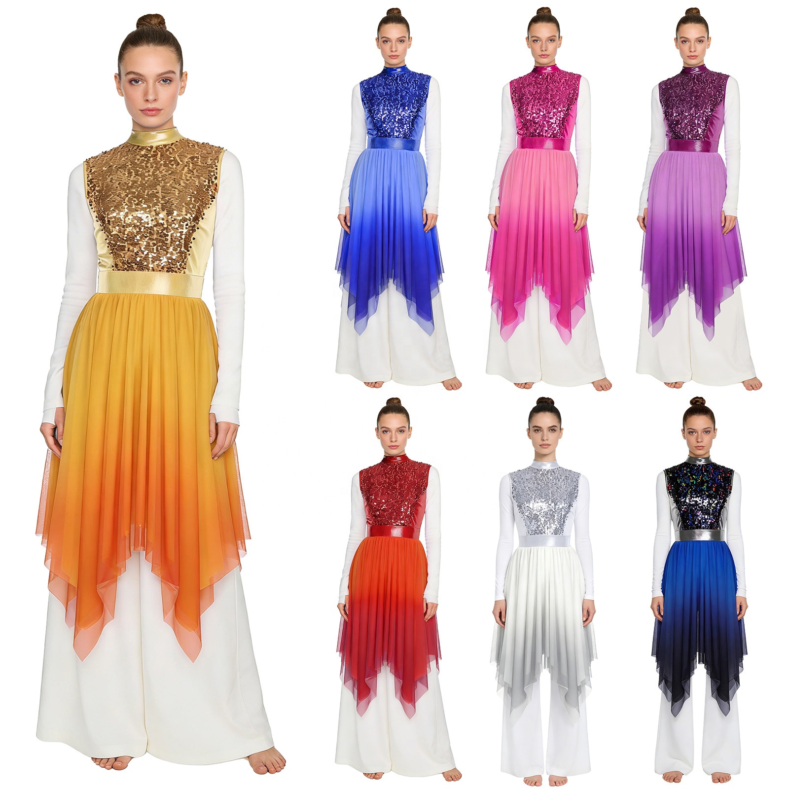Sexy Latin Dance Dress - Women's Performance Costumes