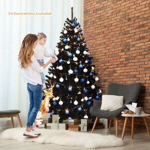Albero di Natale Artificiale Pieghevole di 1,8 Metri per Halloween, Elemento Decorativo di Alta Qualità - Product Image 4