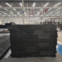 Support composite de stabilisation du trafic pour équipement de chantier naval, en PE, antidérapant, résistant aux UV, modulaire, pour la protection du sol