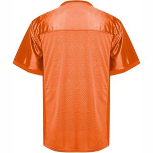 Nuevas llegadas al por mayor: Camiseta de fútbol americano y rugby unisex de manga corta de malla transpirable, personalizada digitalmente y de talla grande. - Product Image 3