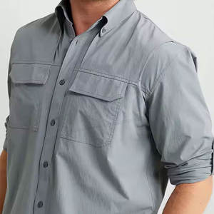 Nouvelle Collection 2026 – Chemises de Pêche et de Chasse pour Hommes, Sur Mesure, Manches Longues, Imperméables, Protection UPF 50, Coupe Droite, Col Rabattu - Product Image 3