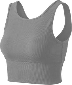 Pantalones deportivos de cintura alta y pierna ancha para mujer y top corto de yoga de manga corta, ropa deportiva lisa, pantalones de chándal oversize con cierre en la cintura - Product Image 1