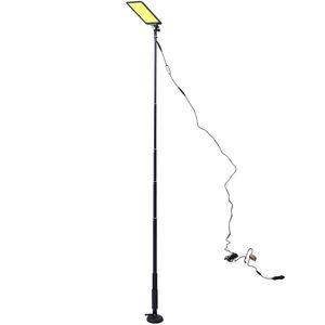 ไฟ LED แคมป์12V 10000ลูเมนแบบพกพาโคมไฟฟลัดไลท์กลางแจ้งเสากล้องโทรทรรศน์ถ้วยดูดฐานแม่เหล็กสำหรับตั้งแคมป์ - Product Image 2